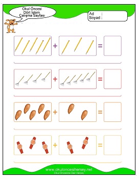 İşlemler yaprak test